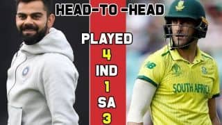 IND vs SA, Cricket World Cup 2019: Who will win today's India vs South Africa match - match predictions, playing 11s and head to head